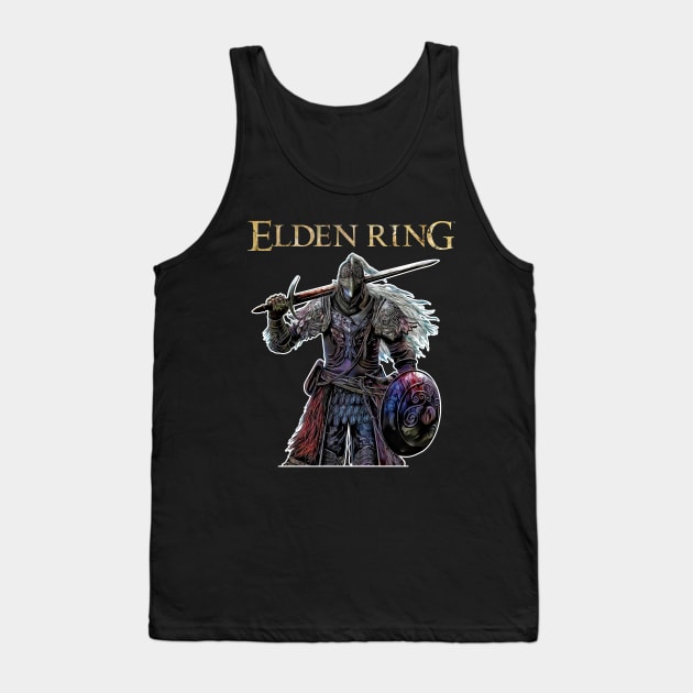 Elden Ring Tarnished art Tank Top by Credible Studios